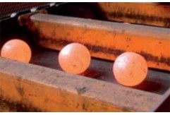 What happens to steel when forged?