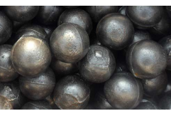 Where is the grinding media ball used?